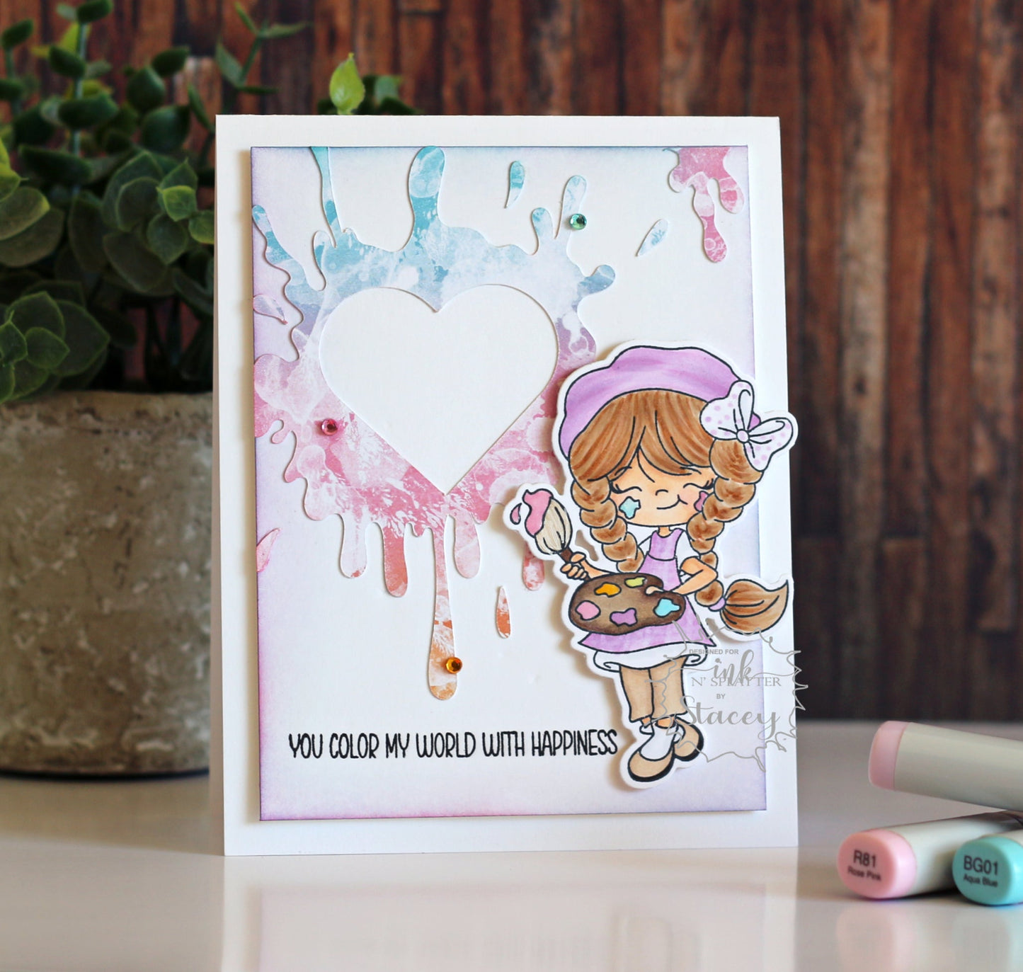 Little Artist Kiki Stamp Set