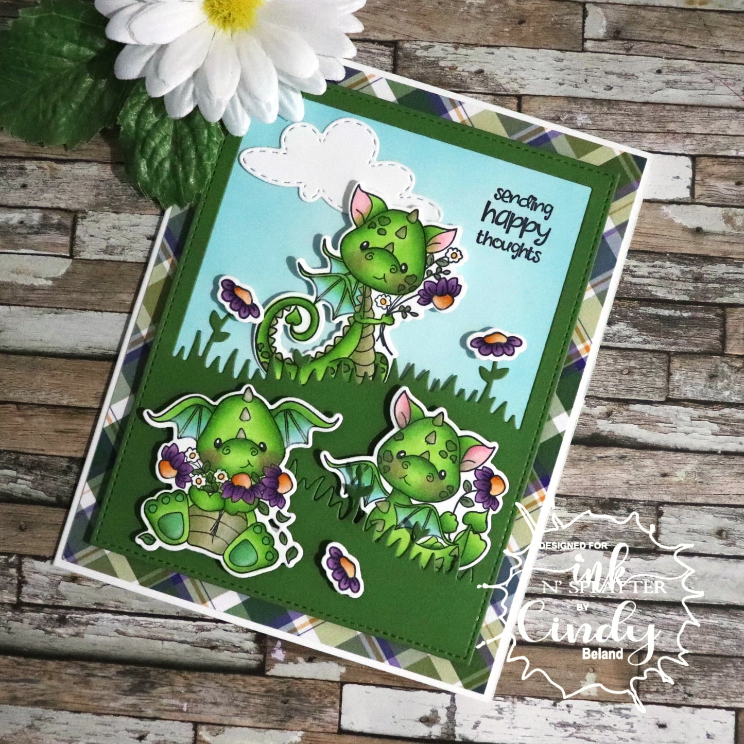 Clubby Dragons Stamp Set