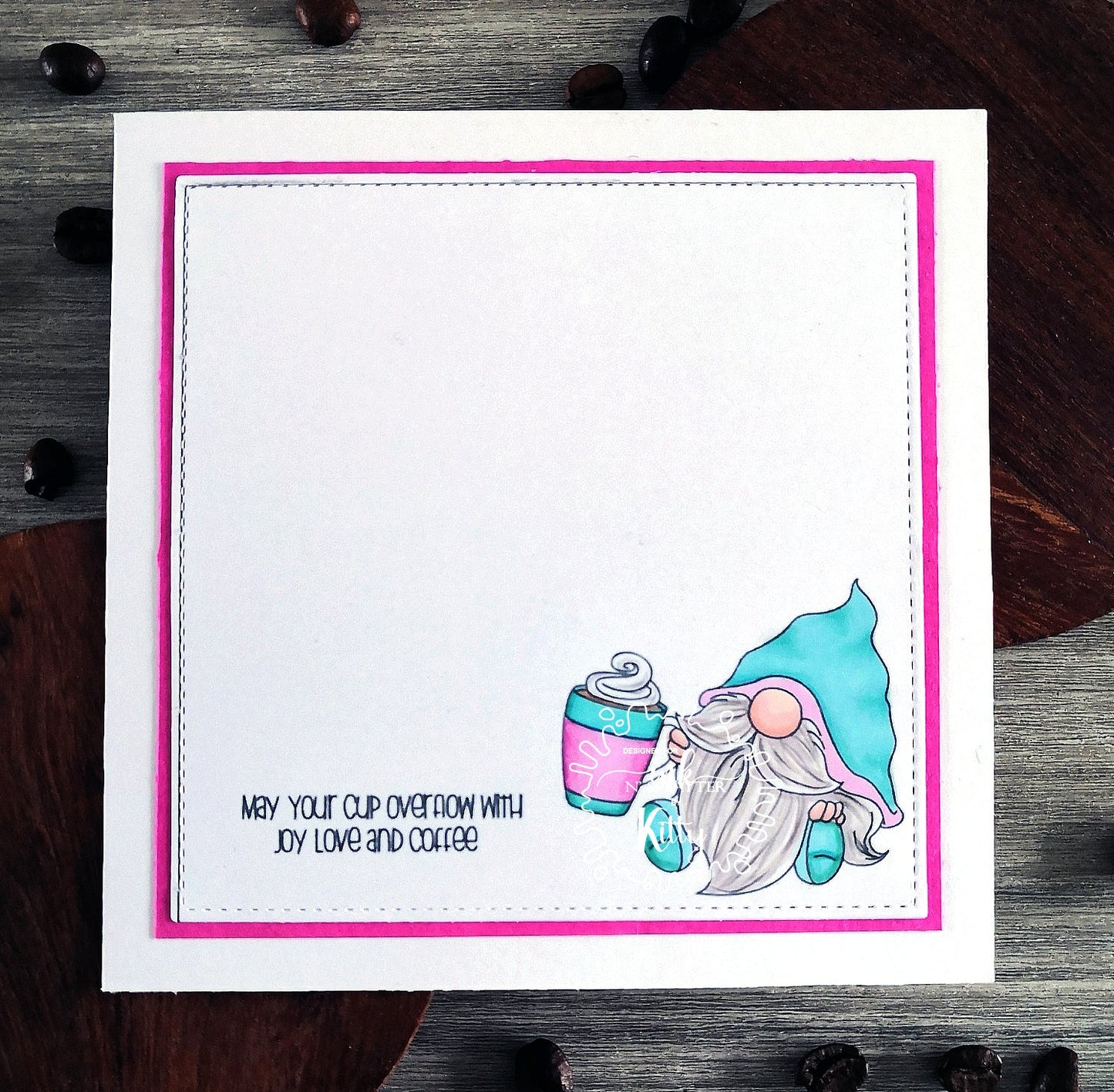 Gnome-A-Latte Stamp Set