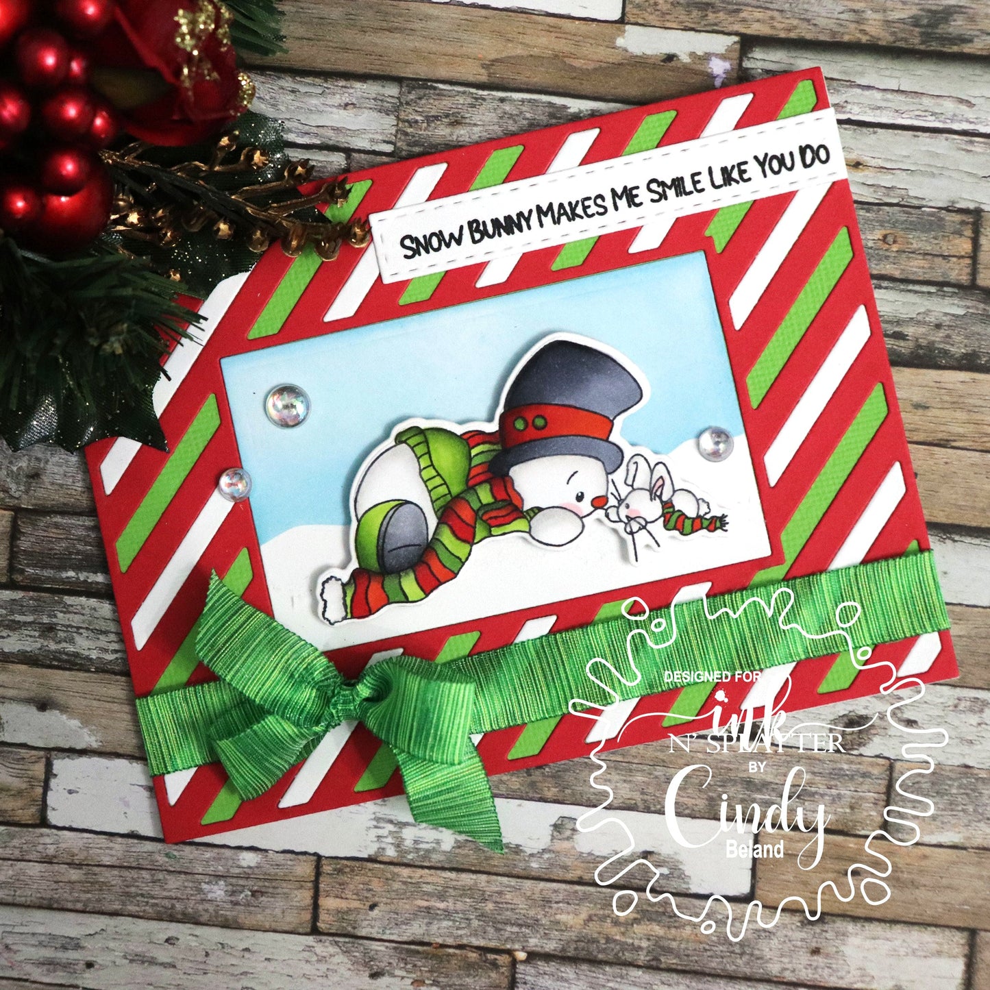 Snowflake Kisses Stamp Set