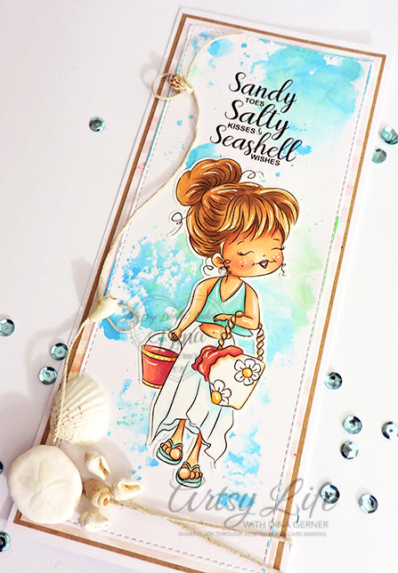 Ava Shell Collector Digi Stamp