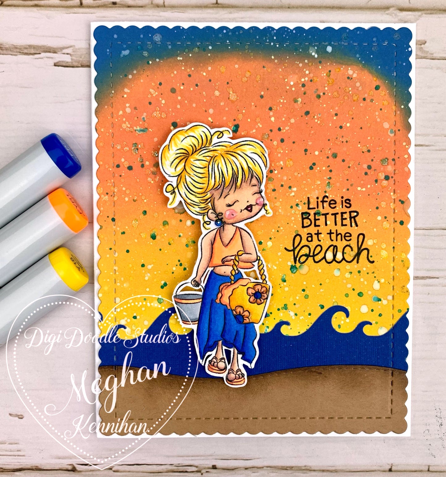 Ava Shell Collector Digi Stamp