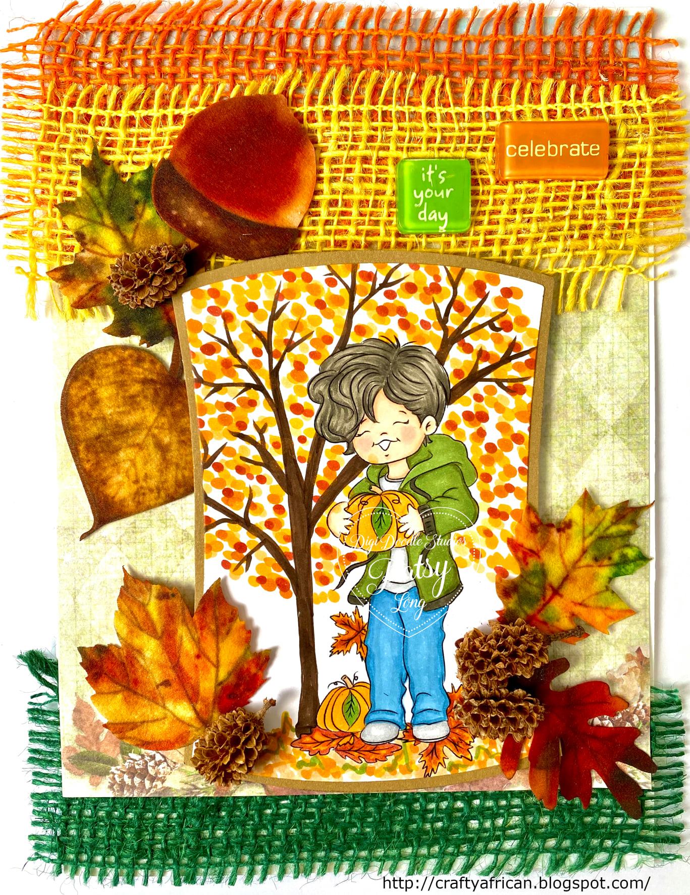 Booker Autumn Digi Stamp