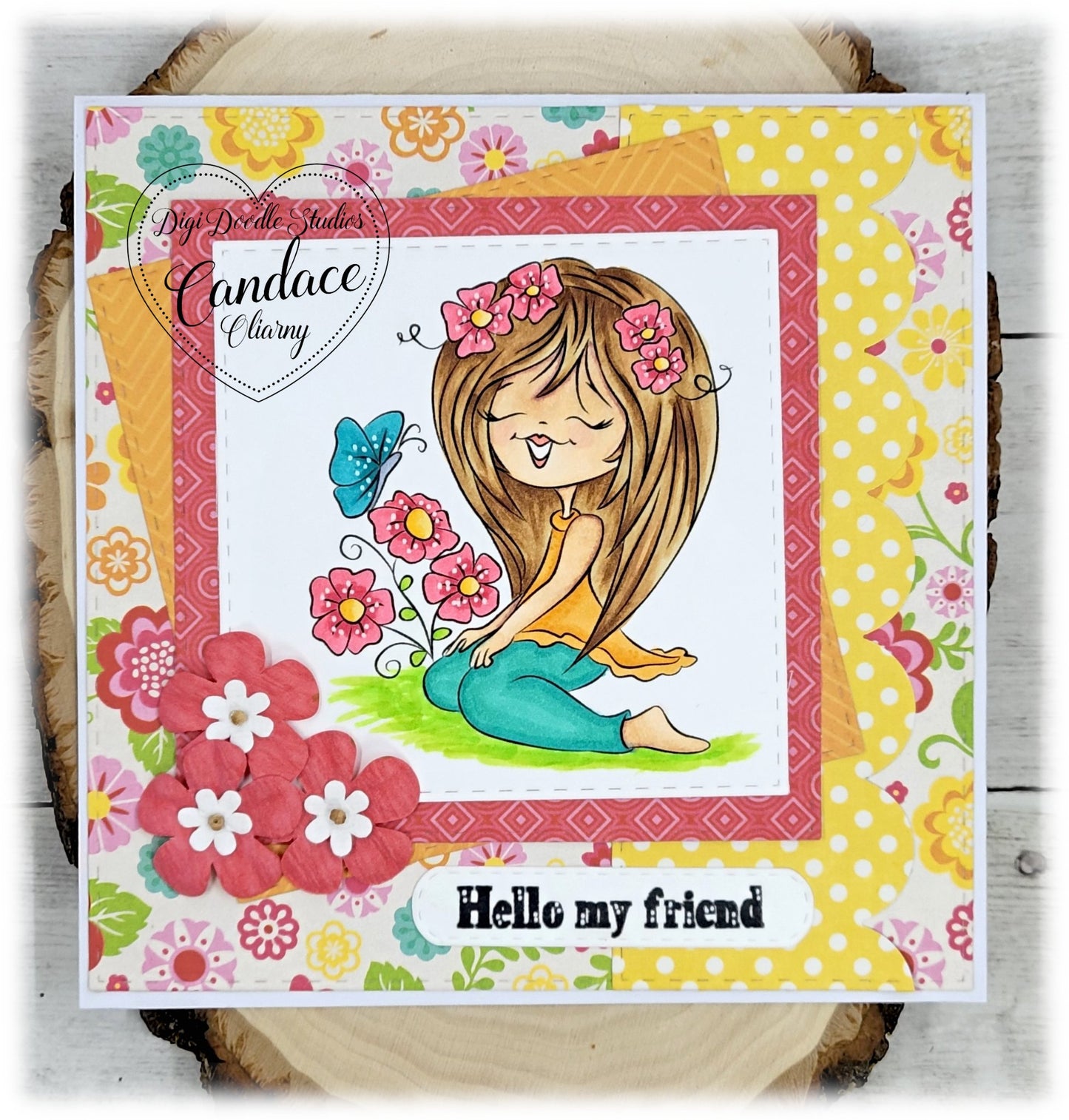 Briony Buttercup Digi Stamp