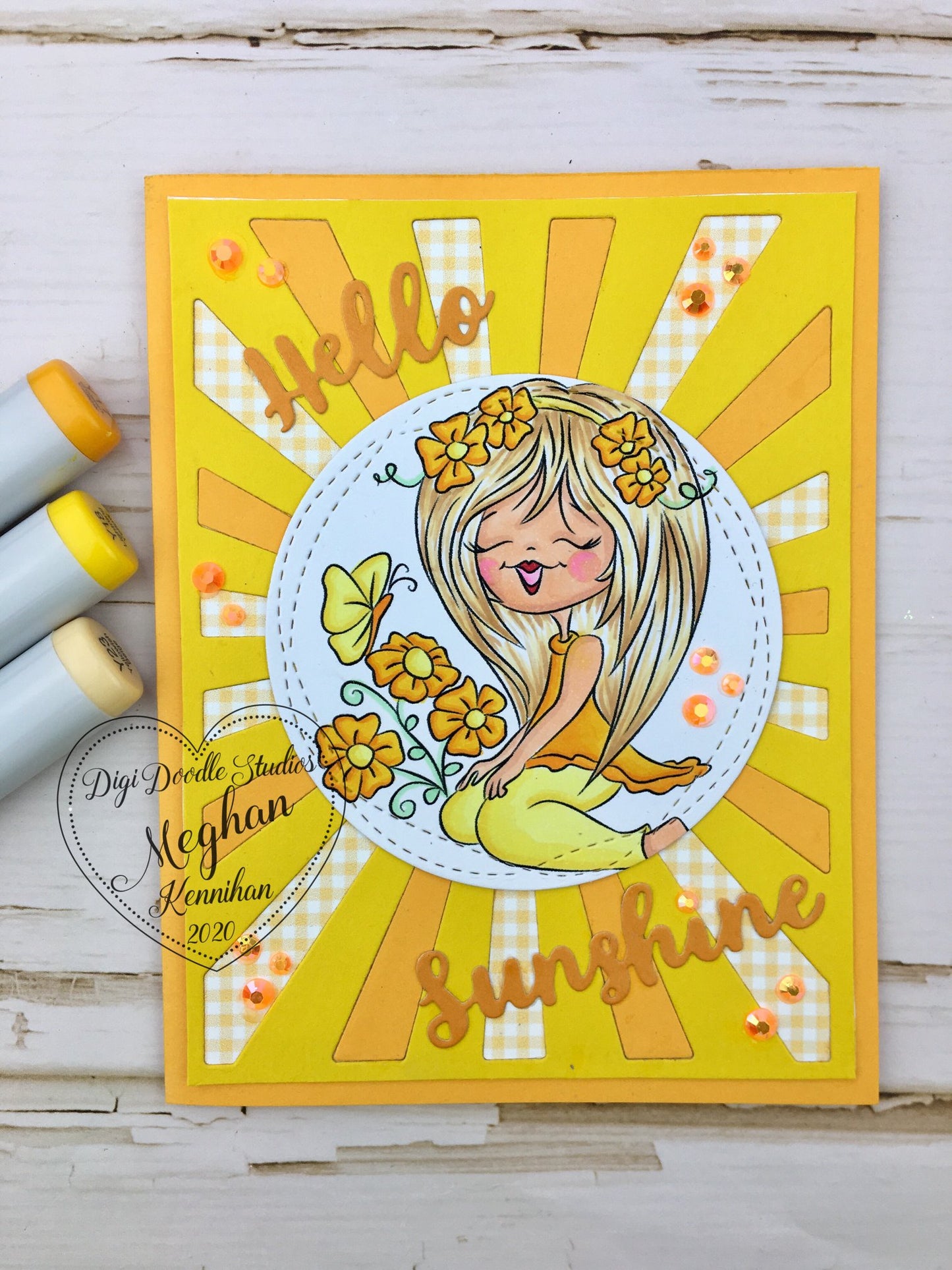 Briony Buttercup Digi Stamp