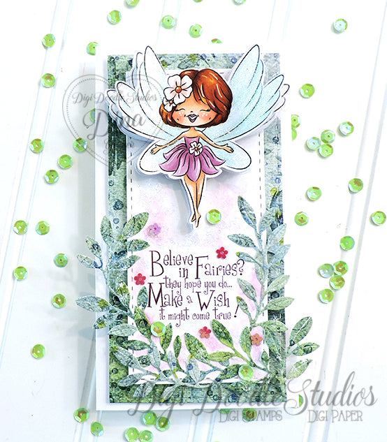 Fairy Elida Digi Stamp