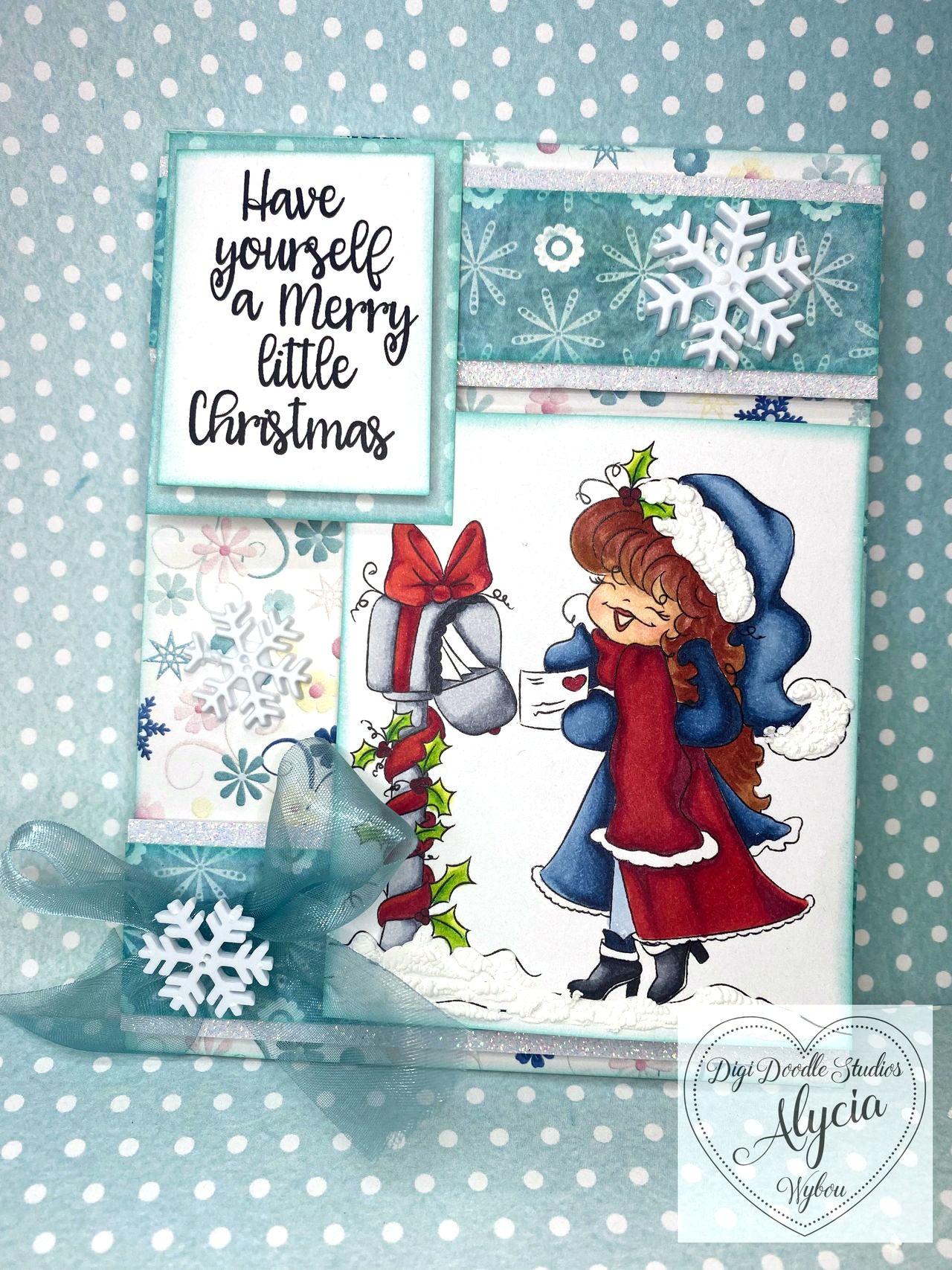 Christabelle Christmas Winter Digi Stamp