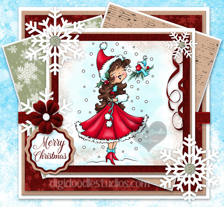 Christmas Grace Digi Stamp