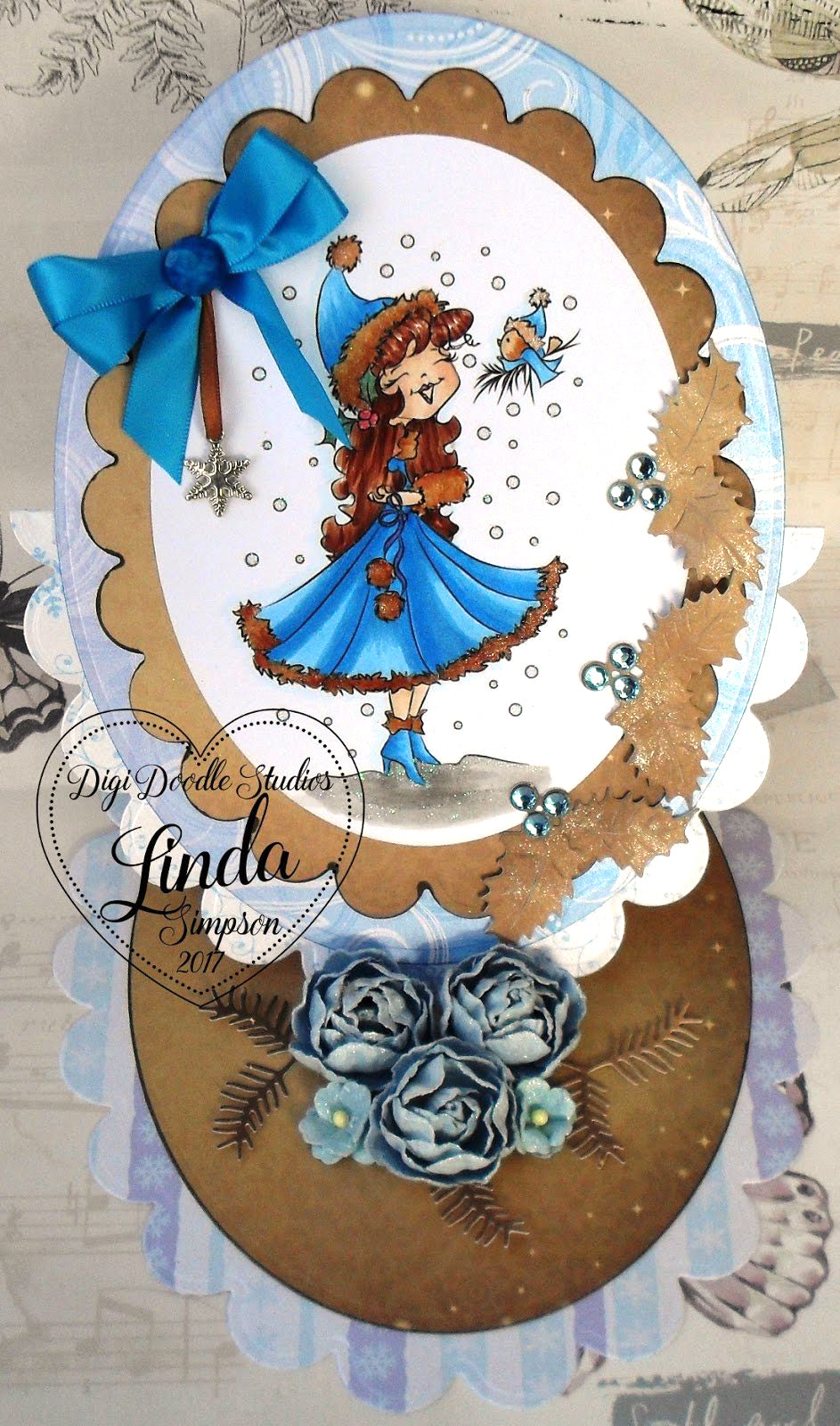 Christmas Grace Digi Stamp