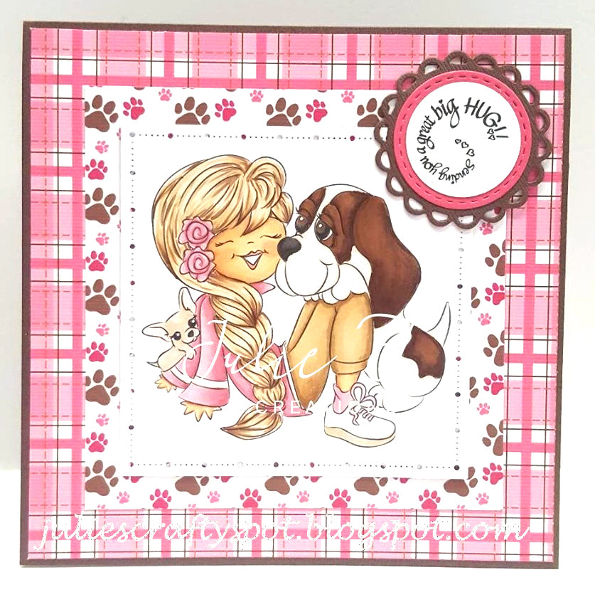 Cora Piper & Tucker Digi Stamp
