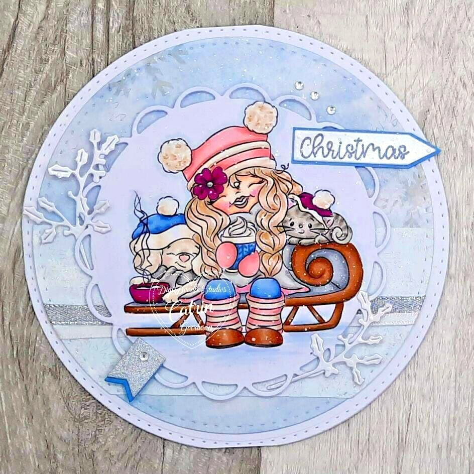 Crystal Snow Digi Stamp