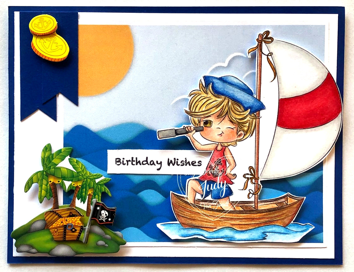 Davie Sailor Boy Digi Stamp