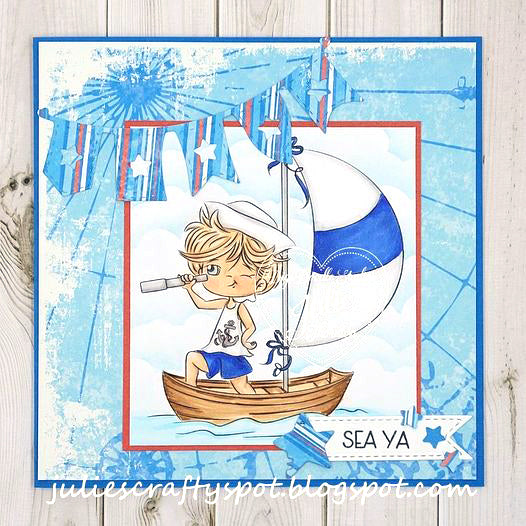 Davie Sailor Boy Digi Stamp