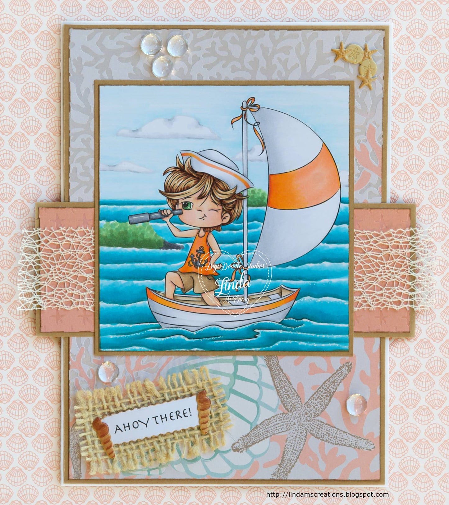 Davie Sailor Boy Digi Stamp
