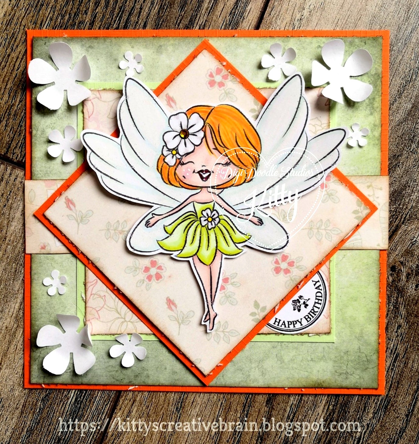 Fairy Elida Digi Stamp