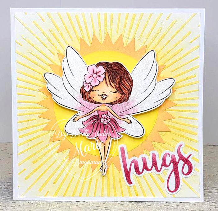 Fairy Elida Digi Stamp