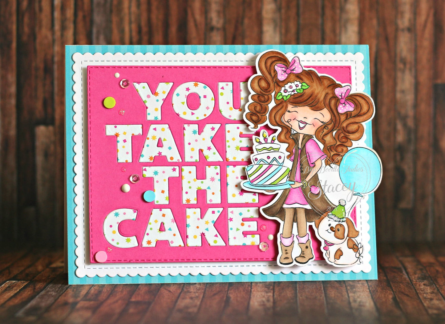 Franci and Bosco Birthday Digi Stamp