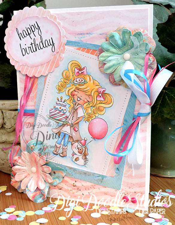 Franci and Bosco Birthday Digi Stamp