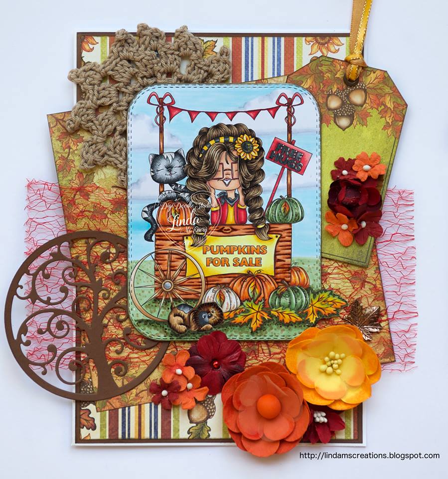 Free Hugs & Pumpkins Digi Stamps