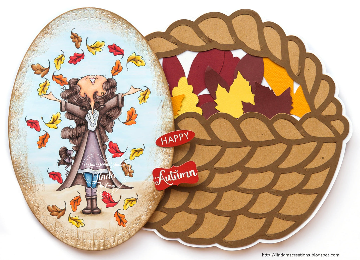 Heidi Autumn Digi Stamp