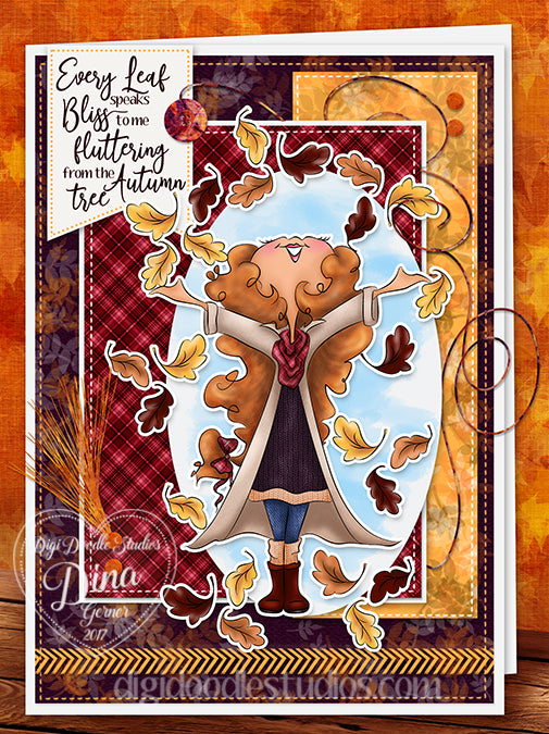Heidi Autumn Digi Stamp