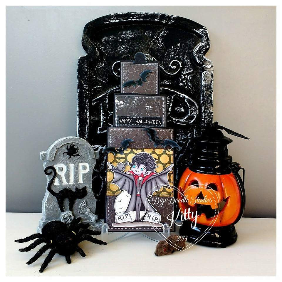 Dracula Digi Stamp