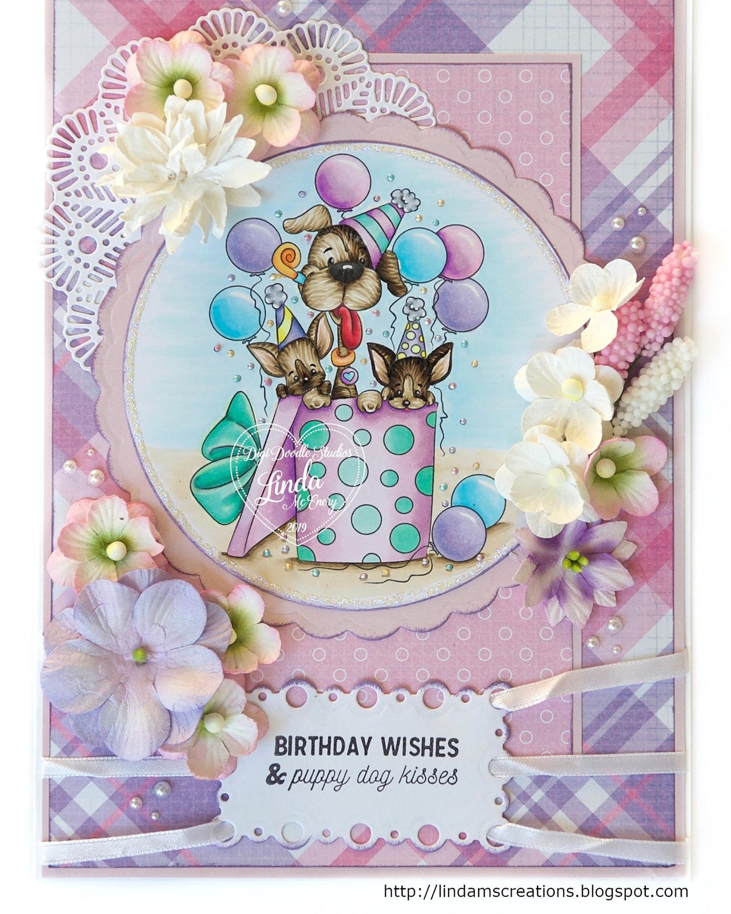 Party Pups Digi Stamp