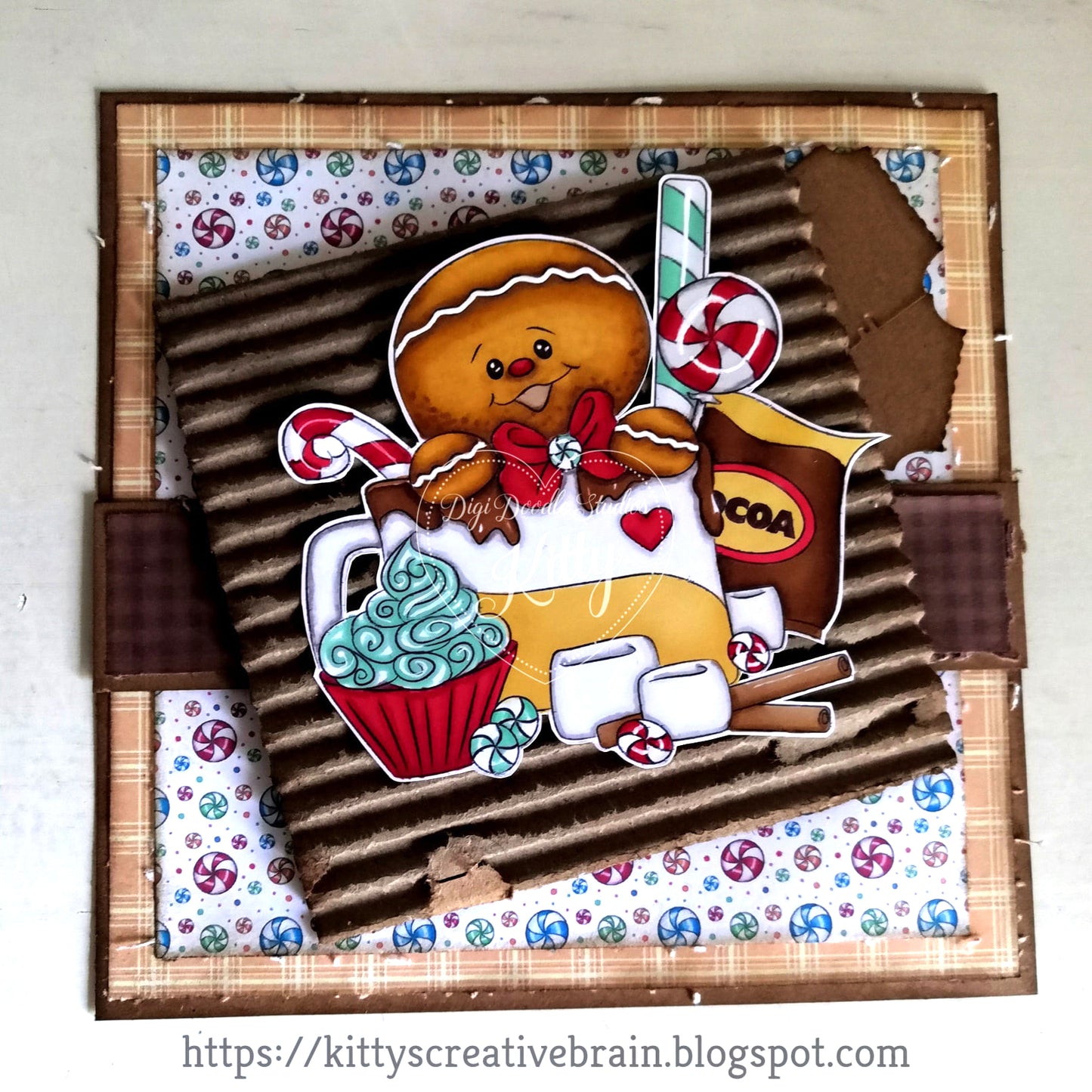 Jacks Ginger Cocoa Mug Digi Stamp