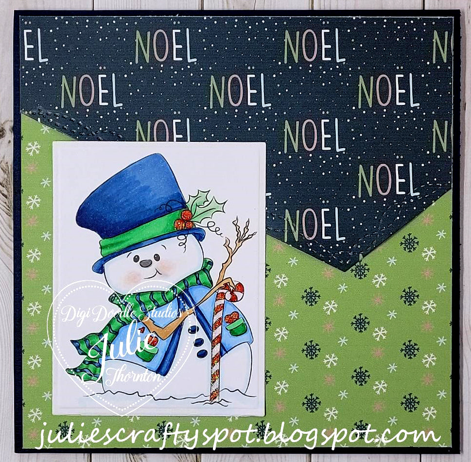 Joe Frost Snowman Digi Stamp