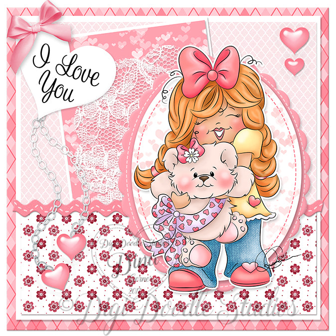 Lena's Teddy Bear Digi Stamp