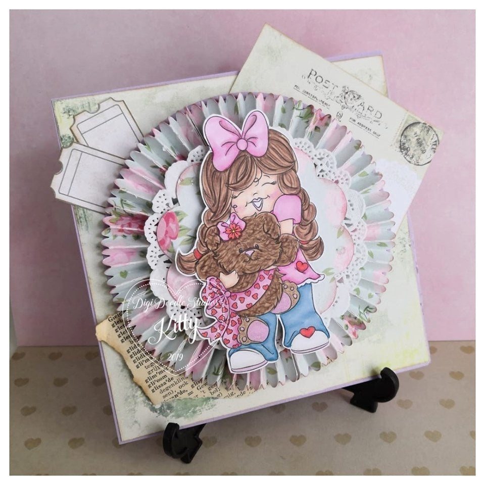 Lena's Teddy Bear Digi Stamp