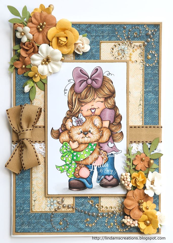 Lena's Teddy Bear Digi Stamp