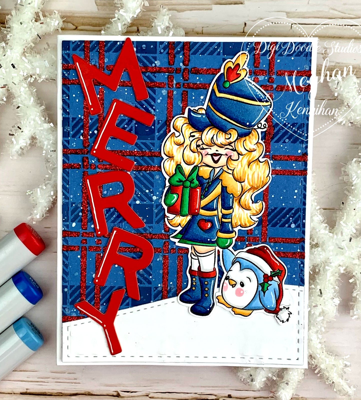 Nutcracker Noelle Digi Stamp