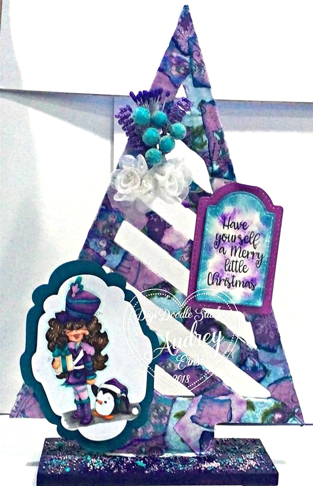 Nutcracker Noelle Digi Stamp