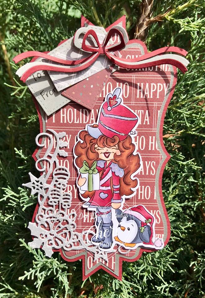 Nutcracker Noelle Digi Stamp