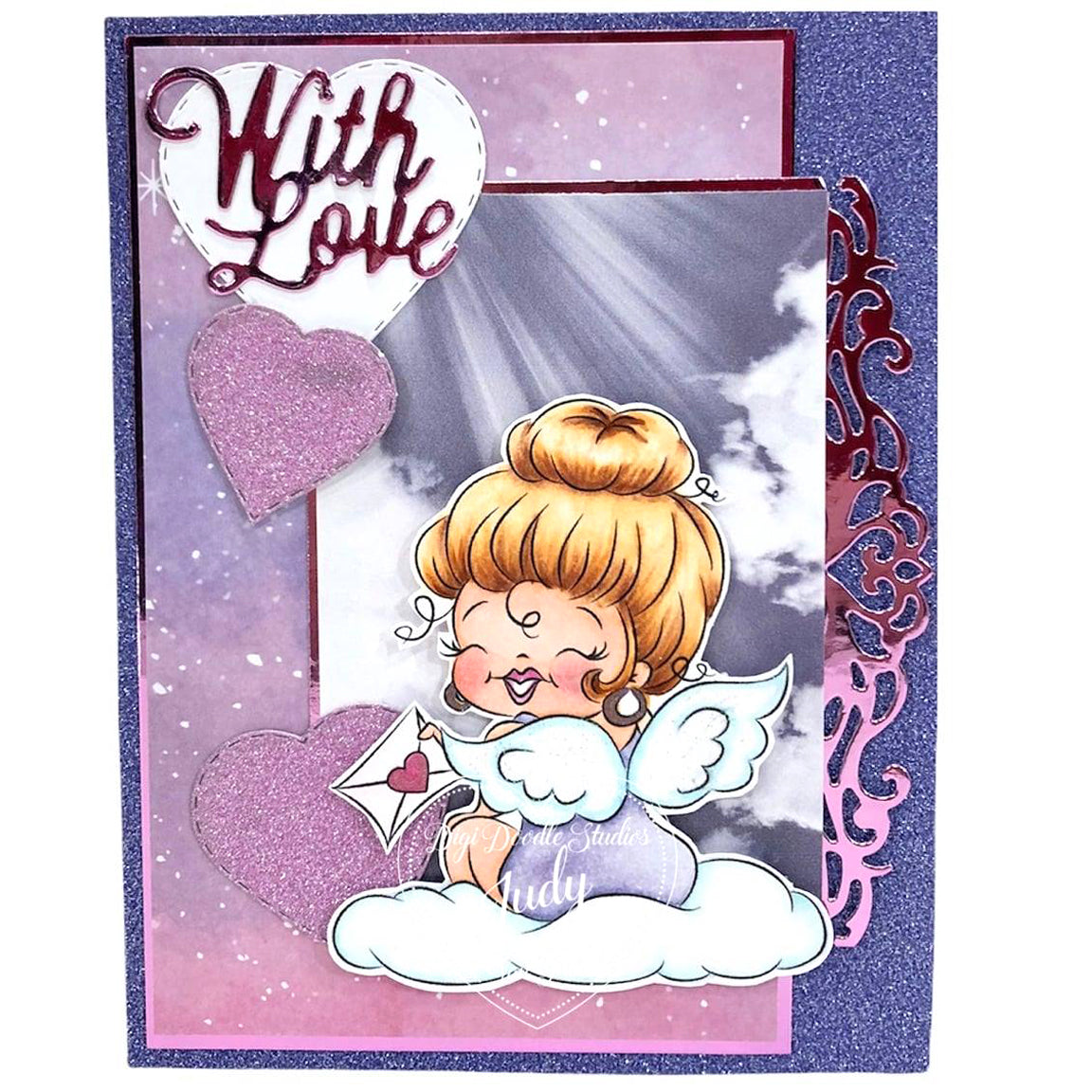 Angel Nora Digi Stamp