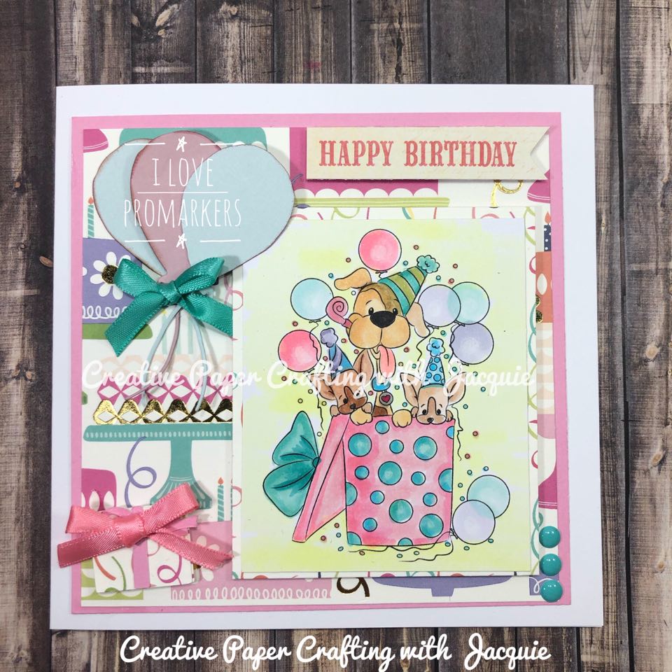 Party Pups Digi Stamp