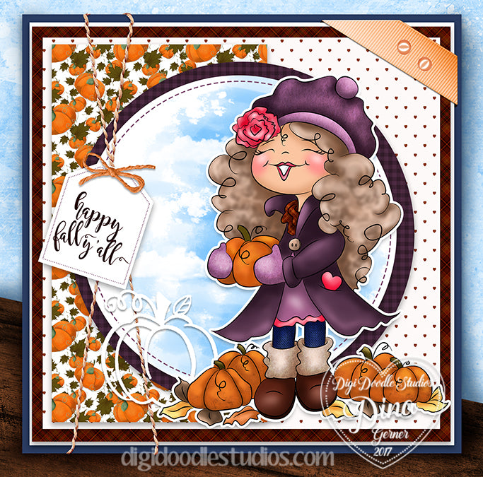 Patti's Pumpkin Patch Digi Stamp