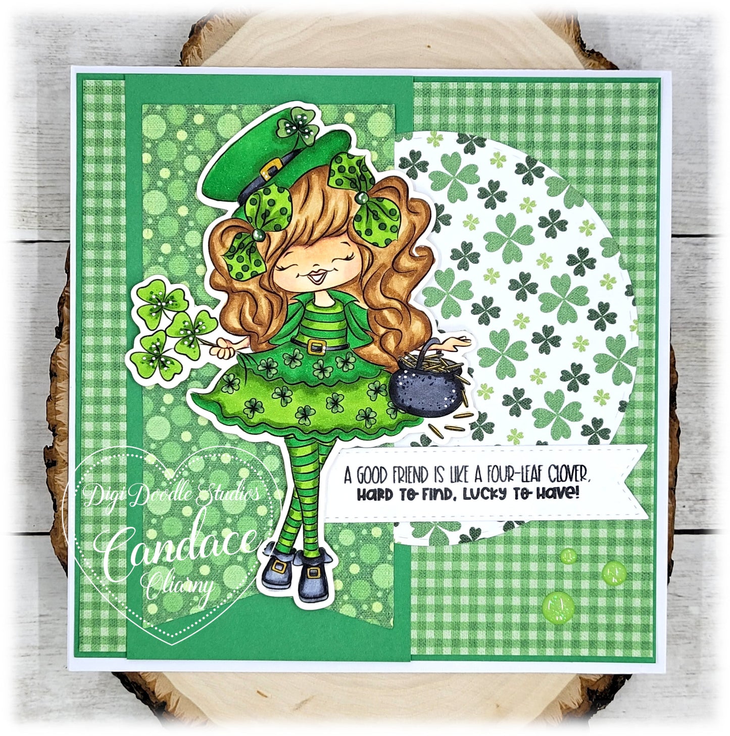 Can't Pinch This St Patrick's Day Digi Doodles Paper