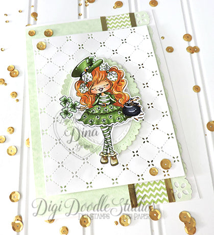 Patty Leprechaun Digi Stamp