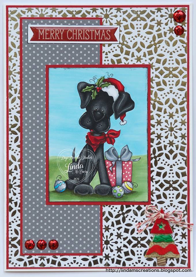 Midnight Prancer Digi Stamp