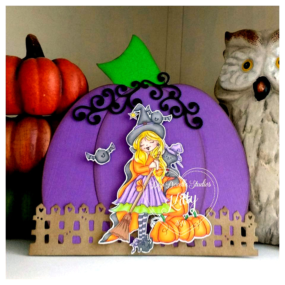 Priscilla Caster Digi Stamp