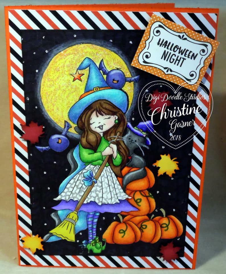 Priscilla Caster Digi Stamp