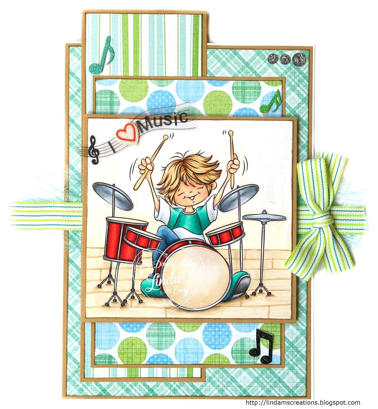 Rockin' Reed Digi Stamp