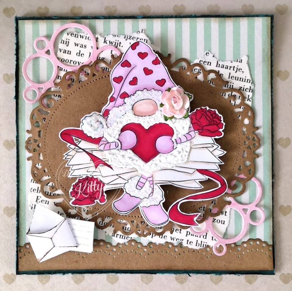 Romy Love Gnome Digi Stamp
