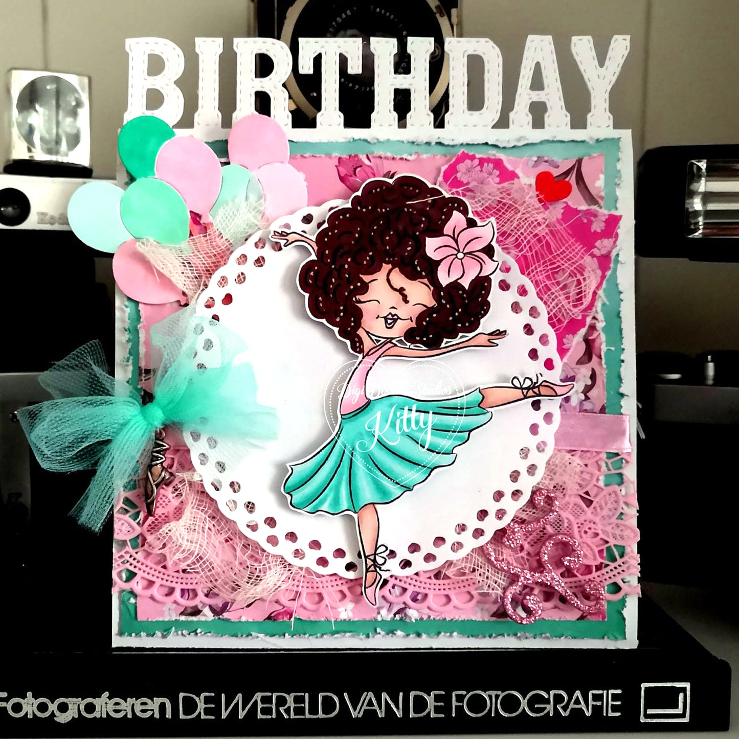 Selena Ballerina Digi Stamp