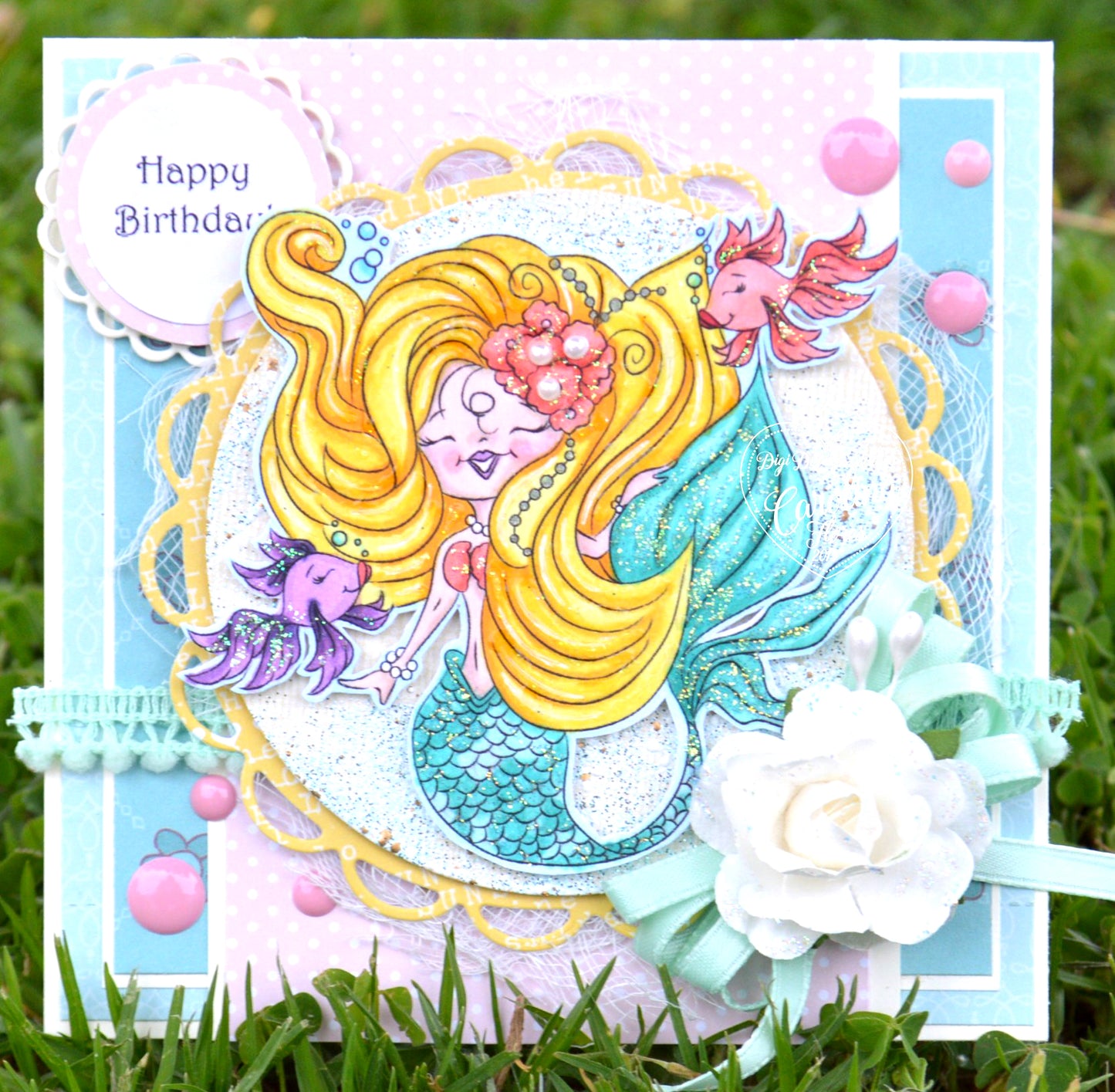 Sequana Mermaid Digi Stamp
