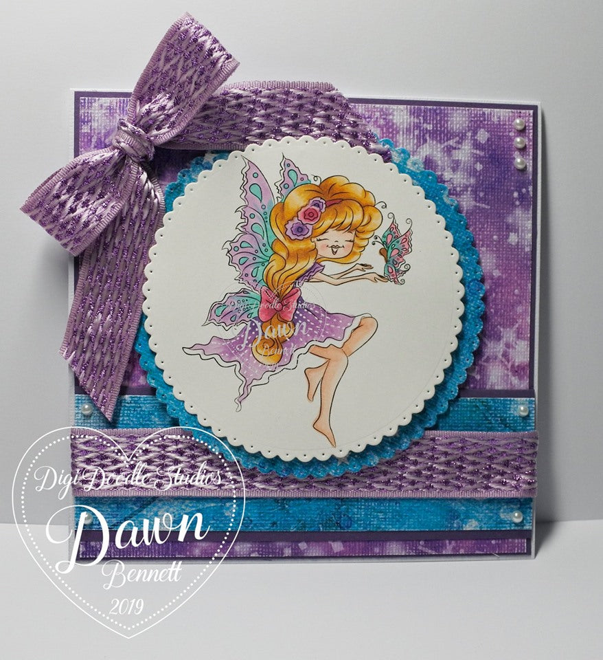 Shae Meadow Breeze Fairy Angel Digi Stamp