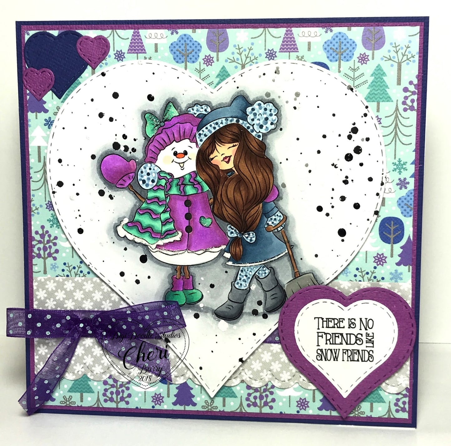 Lucia & Icelyn Digi Stamp