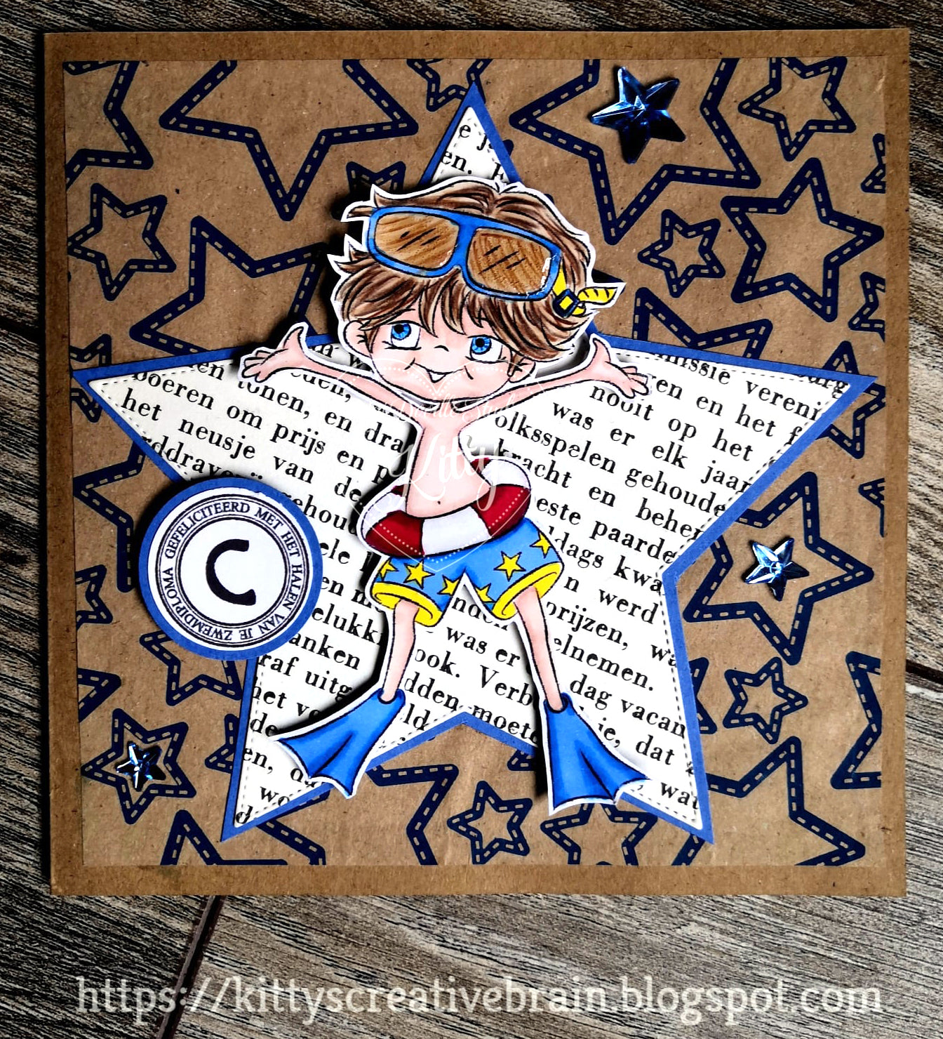 Splashin Ryan Digi Stamp